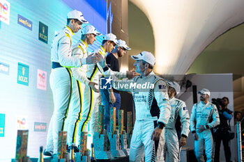 2024-07-14 - JAMES Ian (usa), Heart of Racing Team, Aston Martin Vantage GT3, portrait, podium during the 2024 Rolex 6 Hours of Sao Paulo, 5th round of the 2024 FIA World Endurance Championship, from July 12 to 14, 2024 on the Autódromo José Carlos Pace in Interlagos, Brazil - FIA WEC - 6 HOURS OF SAO PAULO 2024 - ENDURANCE - MOTORS