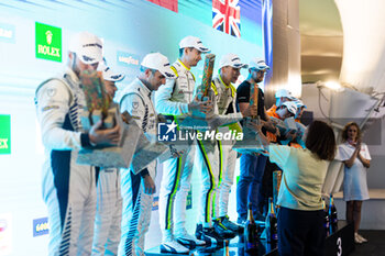 2024-07-14 - BACHLER Klaus (aut), Manthey Purerxcing, Porsche 911 GT3 R, portrait, podium during the 2024 Rolex 6 Hours of Sao Paulo, 5th round of the 2024 FIA World Endurance Championship, from July 12 to 14, 2024 on the Autódromo José Carlos Pace in Interlagos, Brazil - FIA WEC - 6 HOURS OF SAO PAULO 2024 - ENDURANCE - MOTORS