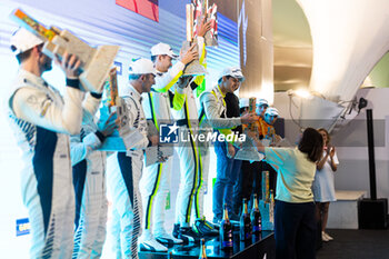 2024-07-14 - STURM Joel (ger), Manthey Purerxcing, Porsche 911 GT3 R, portrait, podium during the 2024 Rolex 6 Hours of Sao Paulo, 5th round of the 2024 FIA World Endurance Championship, from July 12 to 14, 2024 on the Autódromo José Carlos Pace in Interlagos, Brazil - FIA WEC - 6 HOURS OF SAO PAULO 2024 - ENDURANCE - MOTORS