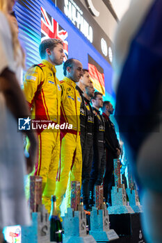 2024-07-14 - KUBICA Robert (pol), AF Corse, Ferrari 499P, portrait, podium during the 2024 Rolex 6 Hours of Sao Paulo, 5th round of the 2024 FIA World Endurance Championship, from July 12 to 14, 2024 on the Autódromo José Carlos Pace in Interlagos, Brazil - FIA WEC - 6 HOURS OF SAO PAULO 2024 - ENDURANCE - MOTORS