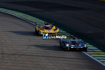 2024-07-14 - 36 VAXIVIERE Matthieu (fra), SCHUMACHER Mick (ger), LAPIERRE Nicolas (fra), Alpine Endurance Team, Alpine A424 #36, Hypercar, action during the 2024 Rolex 6 Hours of Sao Paulo, 5th round of the 2024 FIA World Endurance Championship, from July 12 to 14, 2024 on the Autódromo José Carlos Pace in Interlagos, Brazil - FIA WEC - 6 HOURS OF SAO PAULO 2024 - ENDURANCE - MOTORS