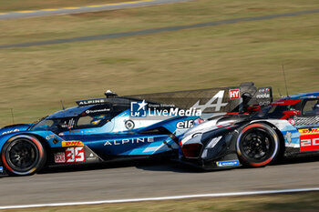 2024-07-14 - 35 MILESI Charles (fra), HABSBURG-LOTHRINGEN Ferdinand (aut), CHATIN Paul-Loup (fra), Alpine Endurance Team #35, Alpine A424, Hypercar, action, 20 VAN DER LINDE Sheldon (zaf), FRIJNS Robin (nld), RAST René (ger), BMW M Team WRT, BMW Hybrid V8 #20, Hypercar, action, during the 2024 Rolex 6 Hours of Sao Paulo, 5th round of the 2024 FIA World Endurance Championship, from July 12 to 14, 2024 on the Autódromo José Carlos Pace in Interlagos, Brazil - FIA WEC - 6 HOURS OF SAO PAULO 2024 - ENDURANCE - MOTORS