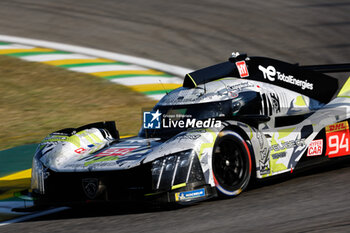 2024-07-14 - 94 DUVAL Loïc (fra), DI RESTA Paul (gbr), VANDOORNE Stoffel (bel), Peugeot TotalEnergies, Peugeot 9x8 #94, Hypercar, action during the 2024 Rolex 6 Hours of Sao Paulo, 5th round of the 2024 FIA World Endurance Championship, from July 12 to 14, 2024 on the Autódromo José Carlos Pace in Interlagos, Brazil - FIA WEC - 6 HOURS OF SAO PAULO 2024 - ENDURANCE - MOTORS