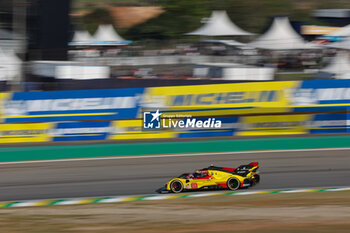 2024-07-14 - 83 KUBICA Robert (pol), SHWARTZMAN Robert (isr), YE Yifei (chn), AF Corse, Ferrari 499P #83, Hypercar, action during the 2024 Rolex 6 Hours of Sao Paulo, 5th round of the 2024 FIA World Endurance Championship, from July 12 to 14, 2024 on the Autódromo José Carlos Pace in Interlagos, Brazil - FIA WEC - 6 HOURS OF SAO PAULO 2024 - ENDURANCE - MOTORS