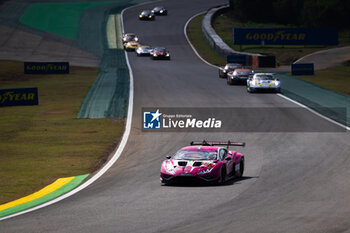 2024-07-14 - 85 BOVY Sarah (bel), FREY Rahel (swi), GATTING Michelle (dnk), Iron Dames, Lamborghini Huracan GT3 Evo2 #85, LM GT3, action during the 2024 Rolex 6 Hours of Sao Paulo, 5th round of the 2024 FIA World Endurance Championship, from July 11 to 14, 2024 on the Autódromo José Carlos Pace in Interlagos, Brazil - FIA WEC - 6 HOURS OF SAO PAULO 2024 - ENDURANCE - MOTORS