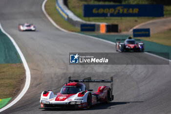 2024-07-14 - 05 CAMPBELL Matt (aus), CHRISTENSEN Michael (dnk), MAKOWIECKI Frédéric (fra), Porsche Penske Motorsport, Porsche 963 #05, Hypercar, action during the 2024 Rolex 6 Hours of Sao Paulo, 5th round of the 2024 FIA World Endurance Championship, from July 11 to 14, 2024 on the Autódromo José Carlos Pace in Interlagos, Brazil - FIA WEC - 6 HOURS OF SAO PAULO 2024 - ENDURANCE - MOTORS