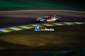 2024-07-14 - 54 FLOHR Thomas (swi), CASTELLACCI Francesco (ita), RIGON Davide (ita), Vista AF Corse, Ferrari 296 GT3 #54, LM GT3, action during the 2024 Rolex 6 Hours of Sao Paulo, 5th round of the 2024 FIA World Endurance Championship, from July 11 to 14, 2024 on the Autódromo José Carlos Pace in Interlagos, Brazil - FIA WEC - 6 HOURS OF SAO PAULO 2024 - ENDURANCE - MOTORS