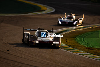 2024-07-14 - 12 STEVENS Will (gbr), NATO Norman (fra), ILOTT Callum (gbr), Hertz Team Jota, Porsche 963 #12, Hypercar, action during the 2024 Rolex 6 Hours of Sao Paulo, 5th round of the 2024 FIA World Endurance Championship, from July 12 to 14, 2024 on the Autódromo José Carlos Pace in Interlagos, Brazil - FIA WEC - 6 HOURS OF SAO PAULO 2024 - ENDURANCE - MOTORS