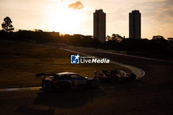 2024-07-14 - 27 JAMES Ian (usa), MANCINELLI Daniel (ita), RIBERAS Alex (spa), Heart of Racing Team, Aston Martin Vantage GT3 #27, LM GT3, action during the 2024 Rolex 6 Hours of Sao Paulo, 5th round of the 2024 FIA World Endurance Championship, from July 12 to 14, 2024 on the Autódromo José Carlos Pace in Interlagos, Brazil - FIA WEC - 6 HOURS OF SAO PAULO 2024 - ENDURANCE - MOTORS