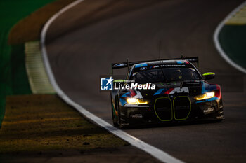 2024-07-14 - 46 MARTIN Maxime (bel), ROSSI Valentino (ita), AL HARTHY Ahmad (omn) Team WRT, BMW M4 GT3 #46, LM GT3, action during the 2024 Rolex 6 Hours of Sao Paulo, 5th round of the 2024 FIA World Endurance Championship, from July 12 to 14, 2024 on the Autódromo José Carlos Pace in Interlagos, Brazil - FIA WEC - 6 HOURS OF SAO PAULO 2024 - ENDURANCE - MOTORS