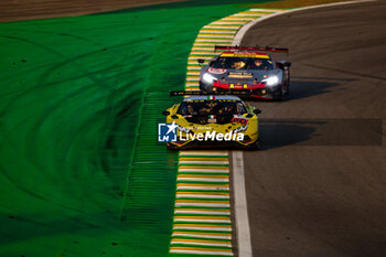 2024-07-14 - 60 SCHIAVONI Claudio (ita), CRESSONI Matteo (ita), PERERA Franck (fra), Iron Lynx, Lamborghini Huracan GT3 Evo2 #60, LM GT3, action during the 2024 Rolex 6 Hours of Sao Paulo, 5th round of the 2024 FIA World Endurance Championship, from July 12 to 14, 2024 on the Autódromo José Carlos Pace in Interlagos, Brazil - FIA WEC - 6 HOURS OF SAO PAULO 2024 - ENDURANCE - MOTORS