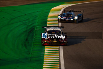 2024-07-14 - 87 LOPEZ José María (arg), KIMURA Takeshi (jpn), MASSON Esteban (fra), Akkodis ASP Team, Lexus RC F GT3 #87, LM GT3, action during the 2024 Rolex 6 Hours of Sao Paulo, 5th round of the 2024 FIA World Endurance Championship, from July 12 to 14, 2024 on the Autódromo José Carlos Pace in Interlagos, Brazil - FIA WEC - 6 HOURS OF SAO PAULO 2024 - ENDURANCE - MOTORS