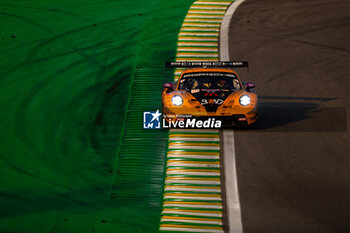 2024-07-14 - 91 LIETZ Richard (aut), SCHURING Morris (nld), SHAHIN Yasser (aus), Manthey EMA, Porsche 911 GT3 R #91, LM GT3, action during the 2024 Rolex 6 Hours of Sao Paulo, 5th round of the 2024 FIA World Endurance Championship, from July 12 to 14, 2024 on the Autódromo José Carlos Pace in Interlagos, Brazil - FIA WEC - 6 HOURS OF SAO PAULO 2024 - ENDURANCE - MOTORS