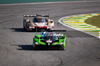 2024-07-14 - 63 BORTOLOTTI Mirko (ita), MORTARA Edoardo (swi), KVYAT Daniil (ita), Lamborghini Iron Lynx, Lamborghini SC63 #63, action during the 2024 Rolex 6 Hours of Sao Paulo, 5th round of the 2024 FIA World Endurance Championship, from July 11 to 14, 2024 on the Autódromo José Carlos Pace in Interlagos, Brazil - FIA WEC - 6 HOURS OF SAO PAULO 2024 - ENDURANCE - MOTORS