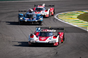 2024-07-14 - 05 CAMPBELL Matt (aus), CHRISTENSEN Michael (dnk), MAKOWIECKI Frédéric (fra), Porsche Penske Motorsport, Porsche 936 #05, action during the 2024 Rolex 6 Hours of Sao Paulo, 5th round of the 2024 FIA World Endurance Championship, from July 11 to 14, 2024 on the Autódromo José Carlos Pace in Interlagos, Brazil - FIA WEC - 6 HOURS OF SAO PAULO 2024 - ENDURANCE - MOTORS