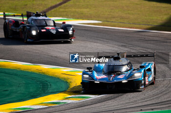 2024-07-14 - 35 MILESI Charles (fra), HABSBURG-LOTHRINGEN Ferdinand (aut), CHATIN Paul-Loup (fra), Alpine Endurance Team #35, Alpine A424, action during the 2024 Rolex 6 Hours of Sao Paulo, 5th round of the 2024 FIA World Endurance Championship, from July 11 to 14, 2024 on the Autódromo José Carlos Pace in Interlagos, Brazil - FIA WEC - 6 HOURS OF SAO PAULO 2024 - ENDURANCE - MOTORS