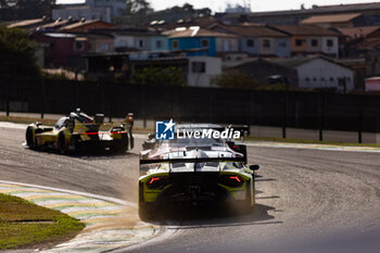 2024-07-14 - 60 SCHIAVONI Claudio (ita), CRESSONI Matteo (ita), PERERA Franck (fra), Iron Lynx, Lamborghini Huracan GT3 Evo2 #60, action during the 2024 Rolex 6 Hours of Sao Paulo, 5th round of the 2024 FIA World Endurance Championship, from July 11 to 14, 2024 on the Autódromo José Carlos Pace in Interlagos, Brazil - FIA WEC - 6 HOURS OF SAO PAULO 2024 - ENDURANCE - MOTORS