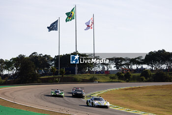 2024-07-14 - 92 MALYKHIN Aliaksandr (kna), STURM Joel (ger), BACHLER Klaus (aut), Manthey Purerxcing, Porsche 911 GT3 R #91, action during the 2024 Rolex 6 Hours of Sao Paulo, 5th round of the 2024 FIA World Endurance Championship, from July 11 to 14, 2024 on the Autódromo José Carlos Pace in Interlagos, Brazil - FIA WEC - 6 HOURS OF SAO PAULO 2024 - ENDURANCE - MOTORS