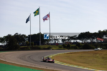 2024-07-14 - 51 PIER GUIDI Alessandro (ita), CALADO James (gbr), GIOVINAZZI Antonio (ita), Ferrari AF Corse, Ferrari 499P #51, action during the 2024 Rolex 6 Hours of Sao Paulo, 5th round of the 2024 FIA World Endurance Championship, from July 11 to 14, 2024 on the Autódromo José Carlos Pace in Interlagos, Brazil - FIA WEC - 6 HOURS OF SAO PAULO 2024 - ENDURANCE - MOTORS