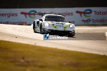 2024-07-14 - 92 MALYKHIN Aliaksandr (kna), STURM Joel (ger), BACHLER Klaus (aut), Manthey Purerxcing, Porsche 911 GT3 R #91, action during the 2024 Rolex 6 Hours of Sao Paulo, 5th round of the 2024 FIA World Endurance Championship, from July 11 to 14, 2024 on the Autódromo José Carlos Pace in Interlagos, Brazil - FIA WEC - 6 HOURS OF SAO PAULO 2024 - ENDURANCE - MOTORS