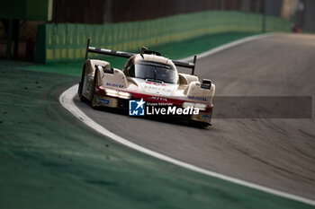 2024-07-14 - 12 STEVENS Will (gbr), NATO Norman (fra), ILOTT Callum (gbr), Hertz Team Jota, Porsche 963 #12, action during the 2024 Rolex 6 Hours of Sao Paulo, 5th round of the 2024 FIA World Endurance Championship, from July 11 to 14, 2024 on the Autódromo José Carlos Pace in Interlagos, Brazil - FIA WEC - 6 HOURS OF SAO PAULO 2024 - ENDURANCE - MOTORS