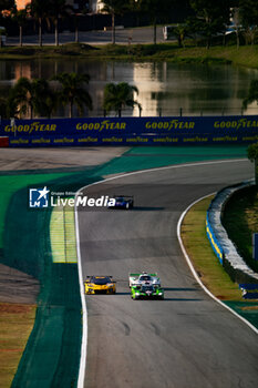 2024-07-14 - 63 BORTOLOTTI Mirko (ita), MORTARA Edoardo (swi), KVYAT Daniil (ita), Lamborghini Iron Lynx, Lamborghini SC63 #63, action during the 2024 Rolex 6 Hours of Sao Paulo, 5th round of the 2024 FIA World Endurance Championship, from July 11 to 14, 2024 on the Autódromo José Carlos Pace in Interlagos, Brazil - FIA WEC - 6 HOURS OF SAO PAULO 2024 - ENDURANCE - MOTORS