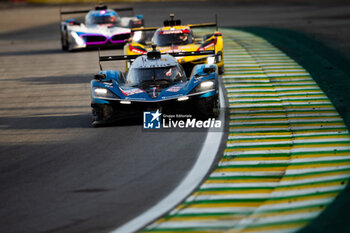 2024-07-14 - 36 VAXIVIERE Matthieu (fra), SCHUMACHER Mick (ger), LAPIERRE Nicolas (fra), Alpine Endurance Team, Alpine A424 #36, action during the 2024 Rolex 6 Hours of Sao Paulo, 5th round of the 2024 FIA World Endurance Championship, from July 11 to 14, 2024 on the Autódromo José Carlos Pace in Interlagos, Brazil - FIA WEC - 6 HOURS OF SAO PAULO 2024 - ENDURANCE - MOTORS