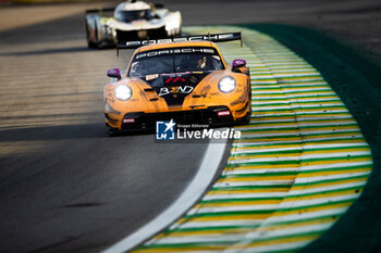 2024-07-14 - 91 LIETZ Richard (aut), SCHURING Morris (nld), SHAHIN Yasser (aus), Manthey EMA, Porsche 911 GT3 R #91, action during the 2024 Rolex 6 Hours of Sao Paulo, 5th round of the 2024 FIA World Endurance Championship, from July 11 to 14, 2024 on the Autódromo José Carlos Pace in Interlagos, Brazil - FIA WEC - 6 HOURS OF SAO PAULO 2024 - ENDURANCE - MOTORS