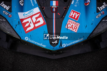 2024-07-14 - 35 MILESI Charles (fra), HABSBURG-LOTHRINGEN Ferdinand (aut), CHATIN Paul-Loup (fra), Alpine Endurance Team #35, Alpine A424, finish line, arrivee, during the 2024 Rolex 6 Hours of Sao Paulo, 5th round of the 2024 FIA World Endurance Championship, from July 11 to 14, 2024 on the Autódromo José Carlos Pace in Interlagos, Brazil - FIA WEC - 6 HOURS OF SAO PAULO 2024 - ENDURANCE - MOTORS