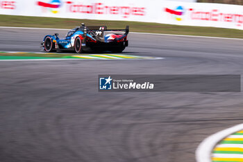 2024-07-14 - 35 MILESI Charles (fra), HABSBURG-LOTHRINGEN Ferdinand (aut), CHATIN Paul-Loup (fra), Alpine Endurance Team #35, Alpine A424, Hypercar, action during the 2024 Rolex 6 Hours of Sao Paulo, 5th round of the 2024 FIA World Endurance Championship, from July 11 to 14, 2024 on the Autódromo José Carlos Pace in Interlagos, Brazil - FIA WEC - 6 HOURS OF SAO PAULO 2024 - ENDURANCE - MOTORS