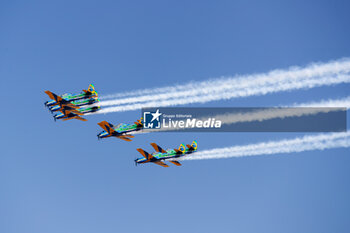 2024-07-14 - Flyover during the 2024 Rolex 6 Hours of Sao Paulo, 5th round of the 2024 FIA World Endurance Championship, from July 12 to 14, 2024 on the Autódromo José Carlos Pace in Interlagos, Brazil - FIA WEC - 6 HOURS OF SAO PAULO 2024 - ENDURANCE - MOTORS