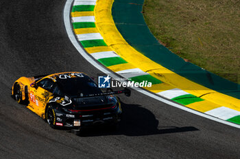 2024-07-14 - 91 LIETZ Richard (aut), SCHURING Morris (nld), SHAHIN Yasser (aus), Manthey EMA, Porsche 911 GT3 R #91, LM GT3, action during the 2024 Rolex 6 Hours of Sao Paulo, 5th round of the 2024 FIA World Endurance Championship, from July 12 to 14, 2024 on the Autódromo José Carlos Pace in Interlagos, Brazil - FIA WEC - 6 HOURS OF SAO PAULO 2024 - ENDURANCE - MOTORS