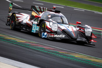 2024-08-23 - 83 PERRODO François (fra), VAXIVIERE Matthieu (fra), ROVERA Alessio (ita), Oreca 07 - Gibson, action during the 4 Hours of Imola 2024, 4th round of the 2024 European Le Mans Series on the Circuit de Spa-Francorchamps from August 23 to 25, 2024 in Stavelot, Belgium - AUTO - ELMS - 4 HOURS OF SPA-FRANCORCHAMPS 2024 - ENDURANCE - MOTORS