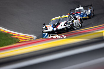 2024-08-23 - 51 SAMANI Charles-Henri (fra), COLLARD Emmanuel (fra), VARRONE Nicolas (arg), AF Corse, Ferrari 296 LMGT3, action during the 4 Hours of Imola 2024, 4th round of the 2024 European Le Mans Series on the Circuit de Spa-Francorchamps from August 23 to 25, 2024 in Stavelot, Belgium - AUTO - ELMS - 4 HOURS OF SPA-FRANCORCHAMPS 2024 - ENDURANCE - MOTORS