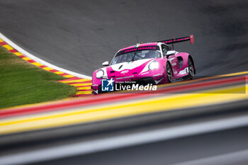 2024-08-23 - 85 BOVY Sarah (bel), FREY Rahel (swi), GATTING Michelle (dnk), Iron Dames, Porsche 911 GT3 R LMGT3, action during the 4 Hours of Imola 2024, 4th round of the 2024 European Le Mans Series on the Circuit de Spa-Francorchamps from August 23 to 25, 2024 in Stavelot, Belgium - AUTO - ELMS - 4 HOURS OF SPA-FRANCORCHAMPS 2024 - ENDURANCE - MOTORS