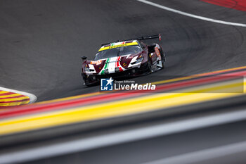 2024-08-23 - 50 LAURSEN Johnny (dnk), LAURSEN Conrad (dnk), NIELSEN Nicklas (dnk), Formula Racing, Ferrari 296 LMGT3, action during the 4 Hours of Imola 2024, 4th round of the 2024 European Le Mans Series on the Circuit de Spa-Francorchamps from August 23 to 25, 2024 in Stavelot, Belgium - AUTO - ELMS - 4 HOURS OF SPA-FRANCORCHAMPS 2024 - ENDURANCE - MOTORS