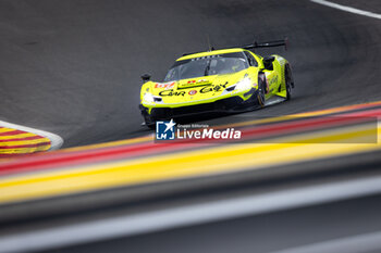 2024-08-23 - 57 KIMURA Takeshi (jpn), MASSON Esteban (fra), SERRA Daniel (bra), Kessel Racing, Ferrari 296 LMGT3, action during the 4 Hours of Imola 2024, 4th round of the 2024 European Le Mans Series on the Circuit de Spa-Francorchamps from August 23 to 25, 2024 in Stavelot, Belgium - AUTO - ELMS - 4 HOURS OF SPA-FRANCORCHAMPS 2024 - ENDURANCE - MOTORS