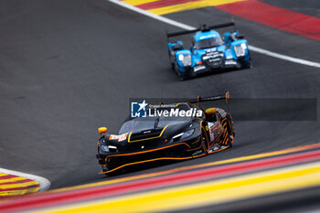 2024-08-23 - 86 WAINWRIGHT Michael (fra), PERA Riccardo (ita), RIGON Davide (ita), GR Racing, Ferrari 296 LMGT3, action during the 4 Hours of Imola 2024, 4th round of the 2024 European Le Mans Series on the Circuit de Spa-Francorchamps from August 23 to 25, 2024 in Stavelot, Belgium - AUTO - ELMS - 4 HOURS OF SPA-FRANCORCHAMPS 2024 - ENDURANCE - MOTORS