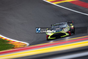 2024-08-23 - 59 DEBOER Derek (usa), STEVENSON Casper (gbr), HASSE-CLOT Valentin, Racing Spirit of Leman, Aston Martin Vantage AMR LMGT3, action during the 4 Hours of Imola 2024, 4th round of the 2024 European Le Mans Series on the Circuit de Spa-Francorchamps from August 23 to 25, 2024 in Stavelot, Belgium - AUTO - ELMS - 4 HOURS OF SPA-FRANCORCHAMPS 2024 - ENDURANCE - MOTORS