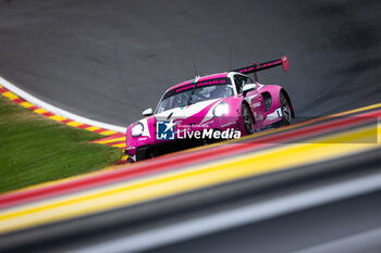 2024-08-23 - 85 BOVY Sarah (bel), FREY Rahel (swi), GATTING Michelle (dnk), Iron Dames, Porsche 911 GT3 R LMGT3, action during the 4 Hours of Imola 2024, 4th round of the 2024 European Le Mans Series on the Circuit de Spa-Francorchamps from August 23 to 25, 2024 in Stavelot, Belgium - AUTO - ELMS - 4 HOURS OF SPA-FRANCORCHAMPS 2024 - ENDURANCE - MOTORS