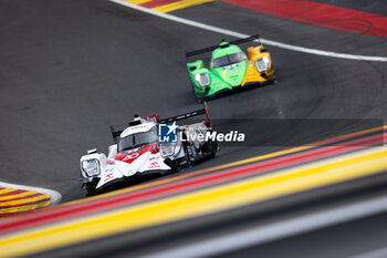 2024-08-23 - 14 EDGAR Jonny (gbr), DELETRAZ Louis (swi), KUBICA Robert (pol), AO by TF, Oreca 07 - Gibson, action during the 4 Hours of Imola 2024, 4th round of the 2024 European Le Mans Series on the Circuit de Spa-Francorchamps from August 23 to 25, 2024 in Stavelot, Belgium - AUTO - ELMS - 4 HOURS OF SPA-FRANCORCHAMPS 2024 - ENDURANCE - MOTORS