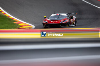 2024-08-23 - 66 HARTSHORNE John (gbr), TUCK Ben (gbr), KEEN Philip (gbr), JMW Motorsport, Ferrari 296 LMGT3, action during the 4 Hours of Imola 2024, 4th round of the 2024 European Le Mans Series on the Circuit de Spa-Francorchamps from August 23 to 25, 2024 in Stavelot, Belgium - AUTO - ELMS - 4 HOURS OF SPA-FRANCORCHAMPS 2024 - ENDURANCE - MOTORS