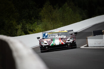 2024-08-23 - 50 LAURSEN Johnny (dnk), LAURSEN Conrad (dnk), NIELSEN Nicklas (dnk), Formula Racing, Ferrari 296 LMGT3, action during the 4 Hours of Imola 2024, 4th round of the 2024 European Le Mans Series on the Circuit de Spa-Francorchamps from August 23 to 25, 2024 in Stavelot, Belgium - AUTO - ELMS - 4 HOURS OF SPA-FRANCORCHAMPS 2024 - ENDURANCE - MOTORS