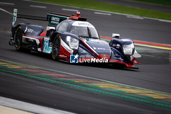 2024-08-23 - 21 SCHNEIDER Daniel (bra), MEYRICK Andrew (gbr), ALBUQUERQUE Felipe (prt), United Autosports, Oreca 07 - Gibson, action during the 4 Hours of Imola 2024, 4th round of the 2024 European Le Mans Series on the Circuit de Spa-Francorchamps from August 23 to 25, 2024 in Stavelot, Belgium - AUTO - ELMS - 4 HOURS OF SPA-FRANCORCHAMPS 2024 - ENDURANCE - MOTORS