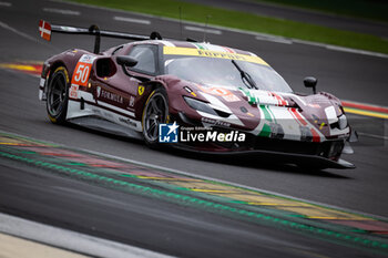 2024-08-23 - 50 LAURSEN Johnny (dnk), LAURSEN Conrad (dnk), NIELSEN Nicklas (dnk), Formula Racing, Ferrari 296 LMGT3, action during the 4 Hours of Imola 2024, 4th round of the 2024 European Le Mans Series on the Circuit de Spa-Francorchamps from August 23 to 25, 2024 in Stavelot, Belgium - AUTO - ELMS - 4 HOURS OF SPA-FRANCORCHAMPS 2024 - ENDURANCE - MOTORS