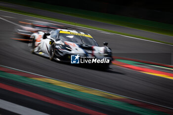 2024-08-25 - 51 SAMANI Charles-Henri (fra), COLLARD Emmanuel (fra), VARRONE Nicolas (arg), AF Corse, Ferrari 296 LMGT3, action during the 4 Hours of Imola 2024, 4th round of the 2024 European Le Mans Series on the Circuit de Spa-Francorchamps from August 23 to 25, 2024 in Stavelot, Belgium - AUTO - ELMS - 4 HOURS OF SPA-FRANCORCHAMPS 2024 - ENDURANCE - MOTORS