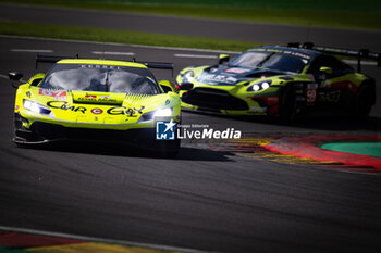 2024-08-25 - 57 KIMURA Takeshi (jpn), MASSON Esteban (fra), SERRA Daniel (bra), Kessel Racing, Ferrari 296 LMGT3, action during the 4 Hours of Imola 2024, 4th round of the 2024 European Le Mans Series on the Circuit de Spa-Francorchamps from August 23 to 25, 2024 in Stavelot, Belgium - AUTO - ELMS - 4 HOURS OF SPA-FRANCORCHAMPS 2024 - ENDURANCE - MOTORS