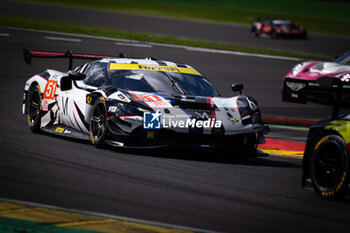 2024-08-25 - 51 SAMANI Charles-Henri (fra), COLLARD Emmanuel (fra), VARRONE Nicolas (arg), AF Corse, Ferrari 296 LMGT3, action during the 4 Hours of Imola 2024, 4th round of the 2024 European Le Mans Series on the Circuit de Spa-Francorchamps from August 23 to 25, 2024 in Stavelot, Belgium - AUTO - ELMS - 4 HOURS OF SPA-FRANCORCHAMPS 2024 - ENDURANCE - MOTORS