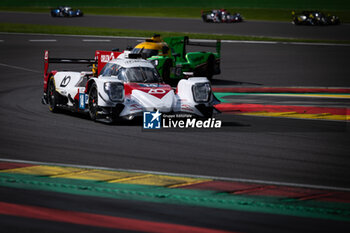 2024-08-25 - 14 EDGAR Jonny (gbr), DELETRAZ Louis (swi), KUBICA Robert (pol), AO by TF, Oreca 07 - Gibson, action during the 4 Hours of Imola 2024, 4th round of the 2024 European Le Mans Series on the Circuit de Spa-Francorchamps from August 23 to 25, 2024 in Stavelot, Belgium - AUTO - ELMS - 4 HOURS OF SPA-FRANCORCHAMPS 2024 - ENDURANCE - MOTORS