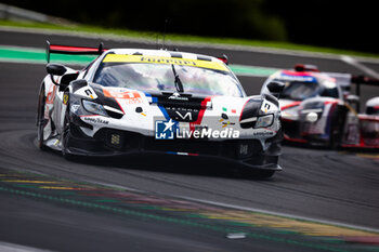 2024-08-25 - 51 SAMANI Charles-Henri (fra), COLLARD Emmanuel (fra), VARRONE Nicolas (arg), AF Corse, Ferrari 296 LMGT3, action during the 4 Hours of Imola 2024, 4th round of the 2024 European Le Mans Series on the Circuit de Spa-Francorchamps from August 23 to 25, 2024 in Stavelot, Belgium - AUTO - ELMS - 4 HOURS OF SPA-FRANCORCHAMPS 2024 - ENDURANCE - MOTORS